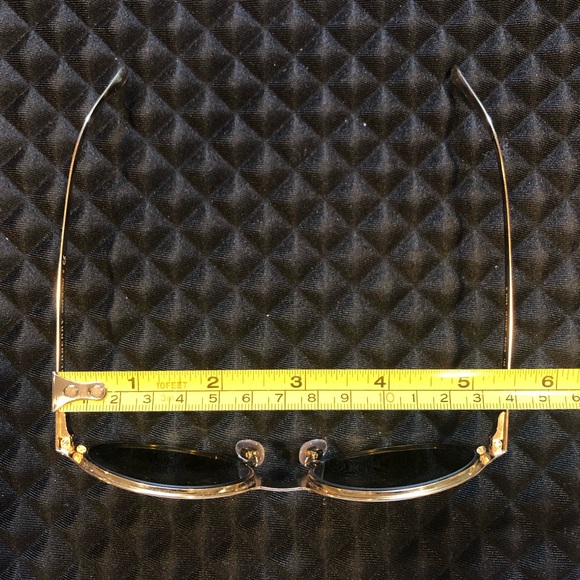 BURBERRY Vintage Gold Frame Oval Sunglasses - Picture 7 of 8